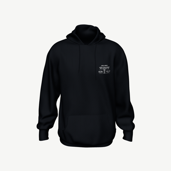 Custom Drag Hoodie personalized preview in black